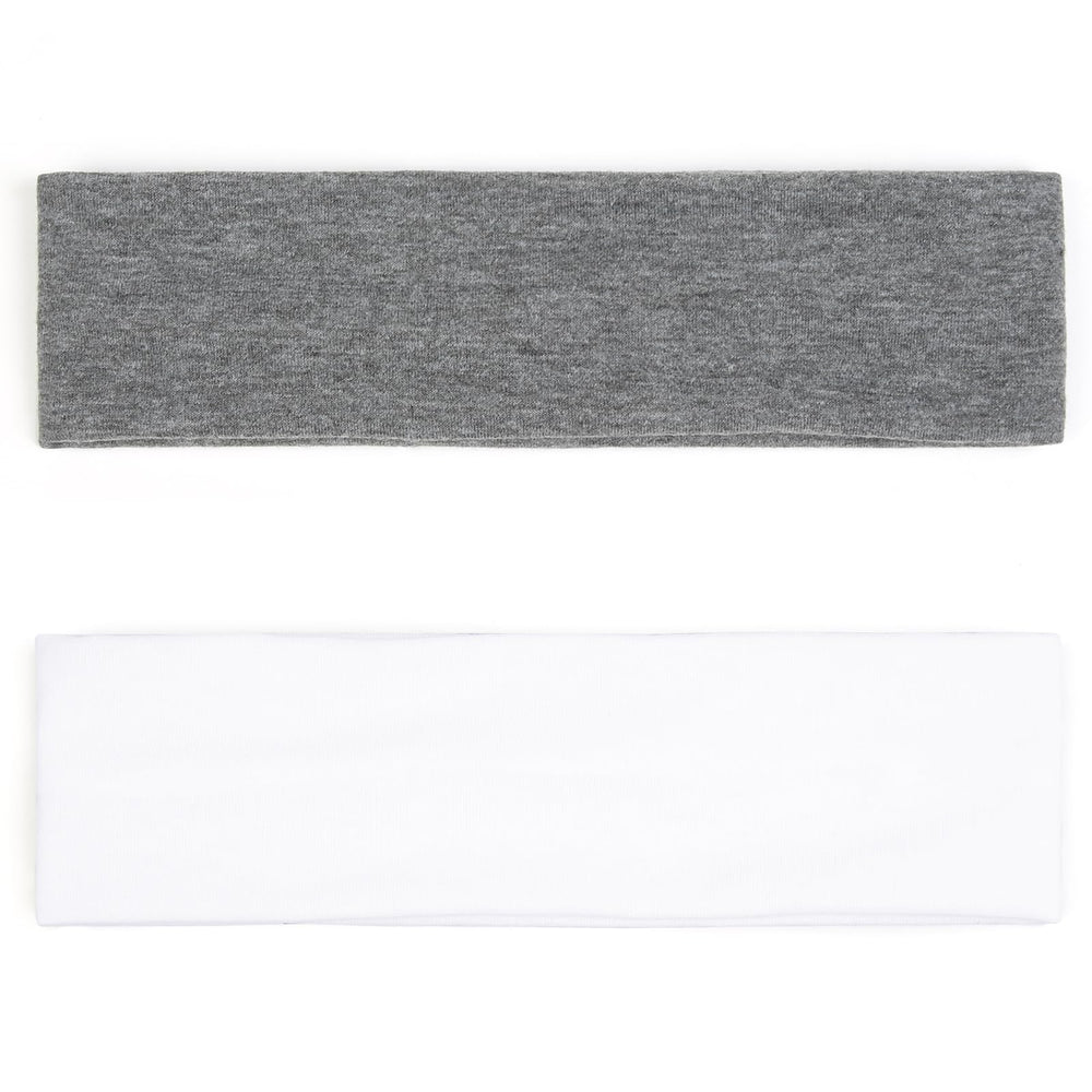TERSE headband white offers moisture management and everyday wearability.