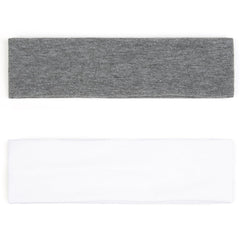 TERSE headband white offers moisture management and everyday wearability.