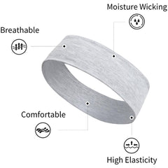 TERSE Headbands non-slip design keeps hair in place during runs