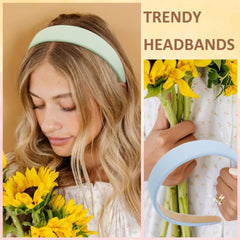 TERSE non-slip design headband provides reliable grip during workouts or parties.