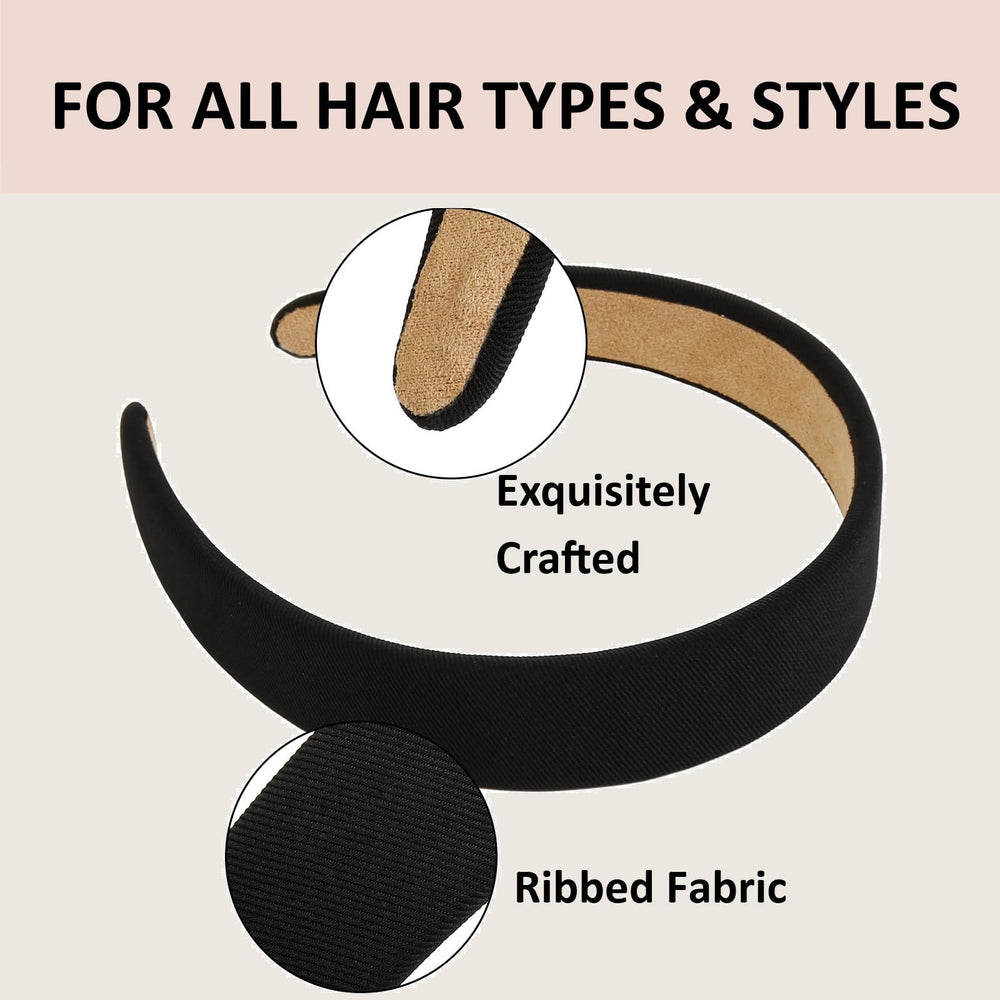 TERSE office-to-nightout-ready headband shows seamless transition from work to social events.