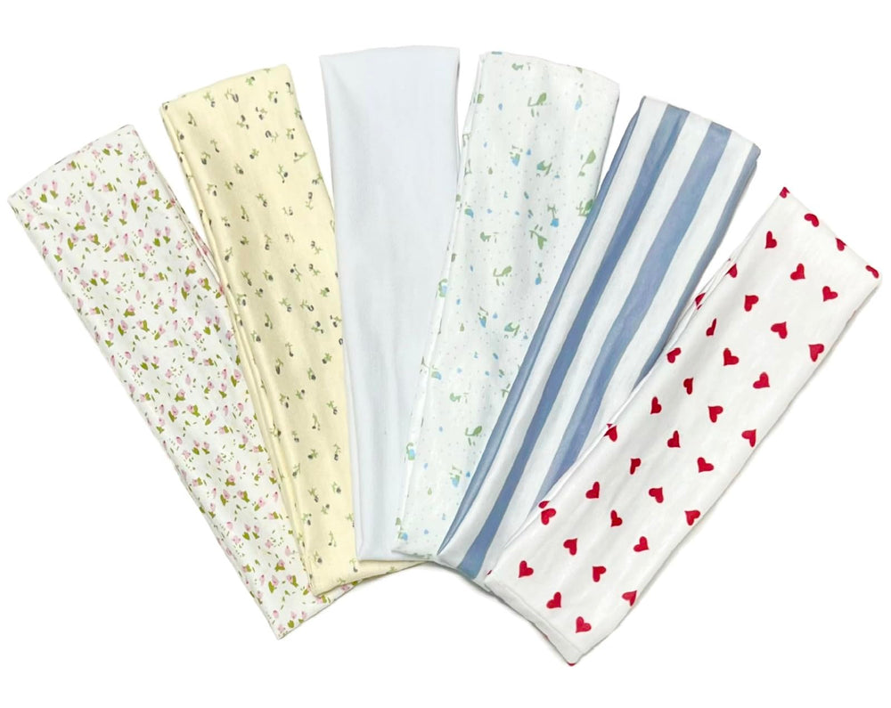 TERSE headbands for short hair with non-slip grip keep hair away during workouts.