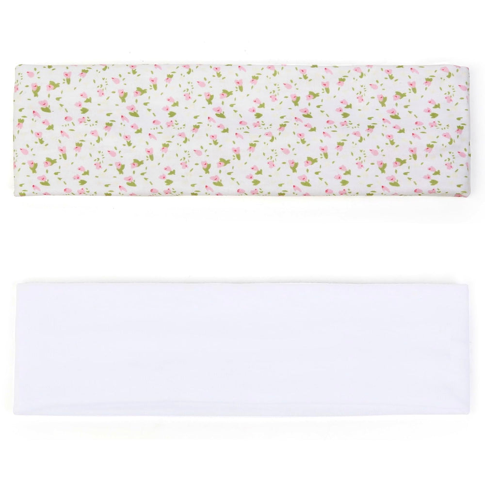 TERSE soft-stretch fabric headband highlights comfortable stretch for all head sizes.