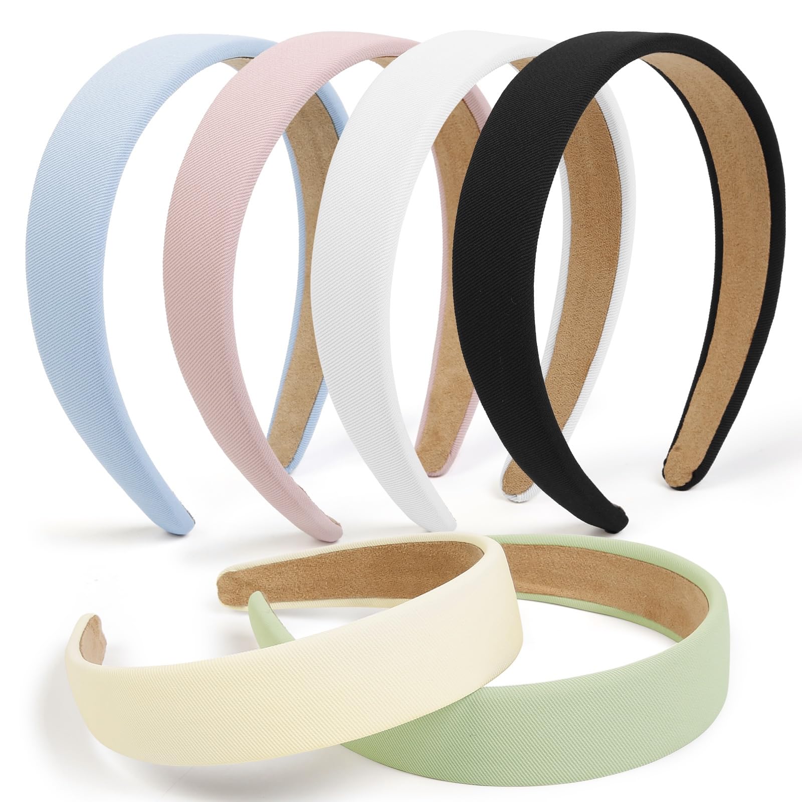 TERSE headbands women set six shades for versatile outfit matching and everyday wear.