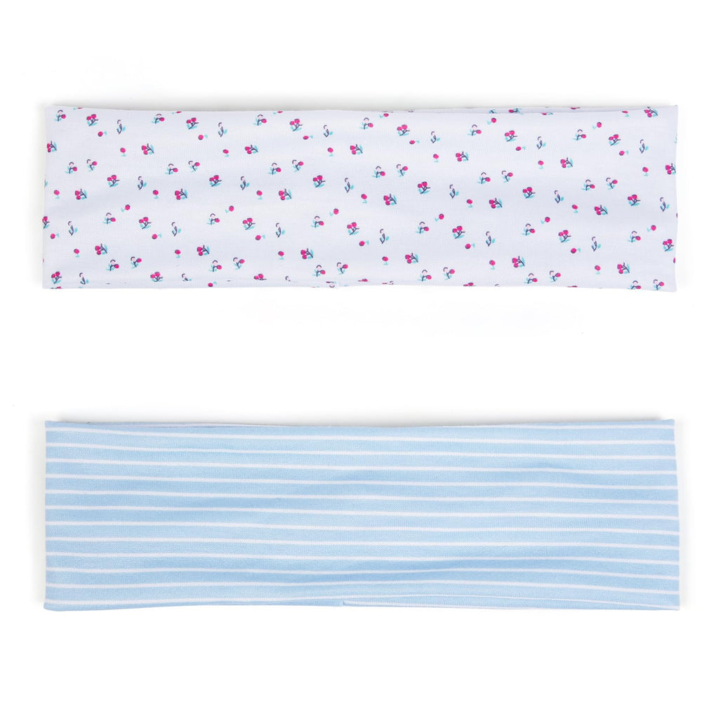 TERSE soft stretch fabric headbands stay comfortable through long wear sessions.