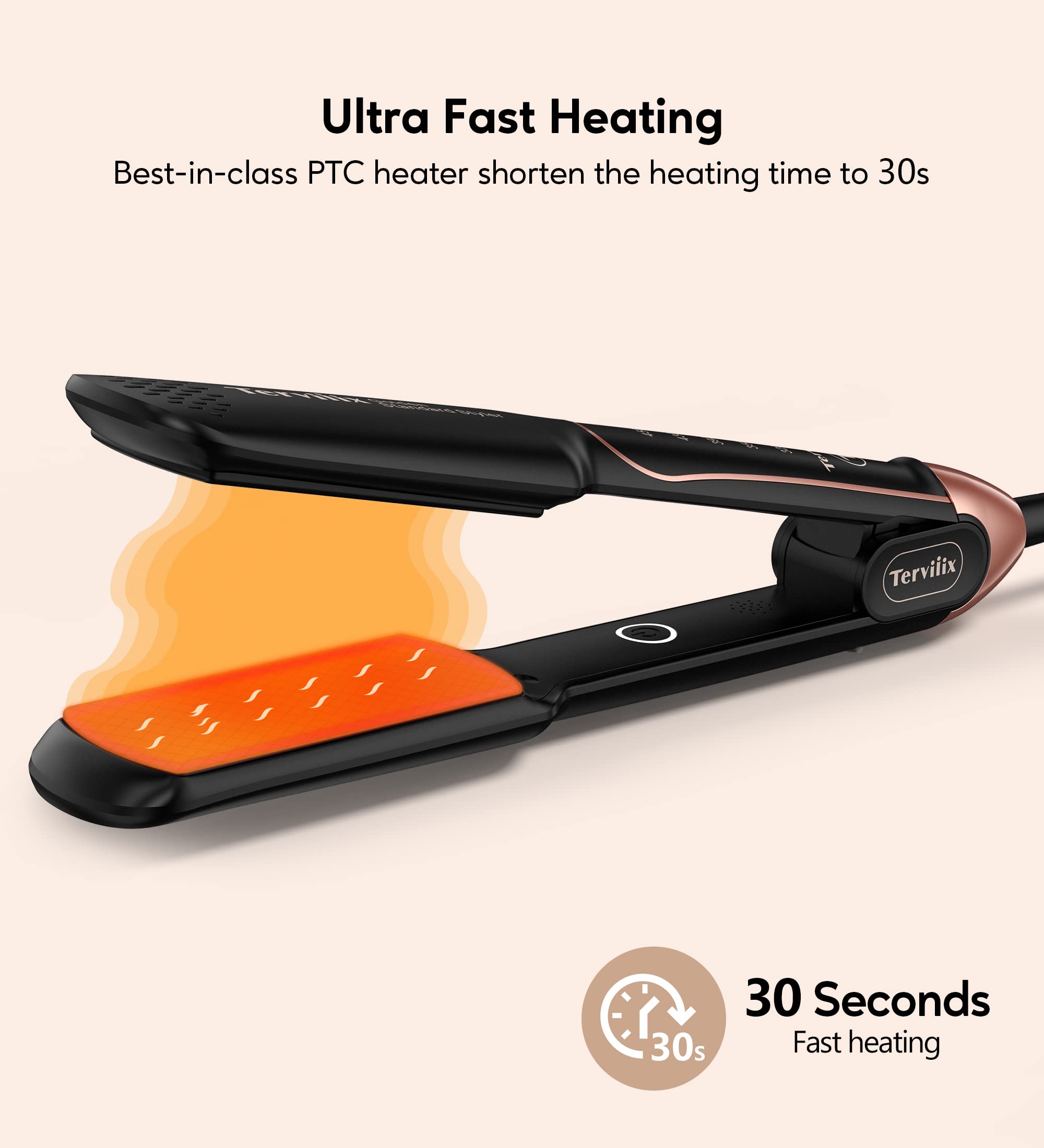 Terviiix auto-off safety plus 60-minute timer for worry-free use.