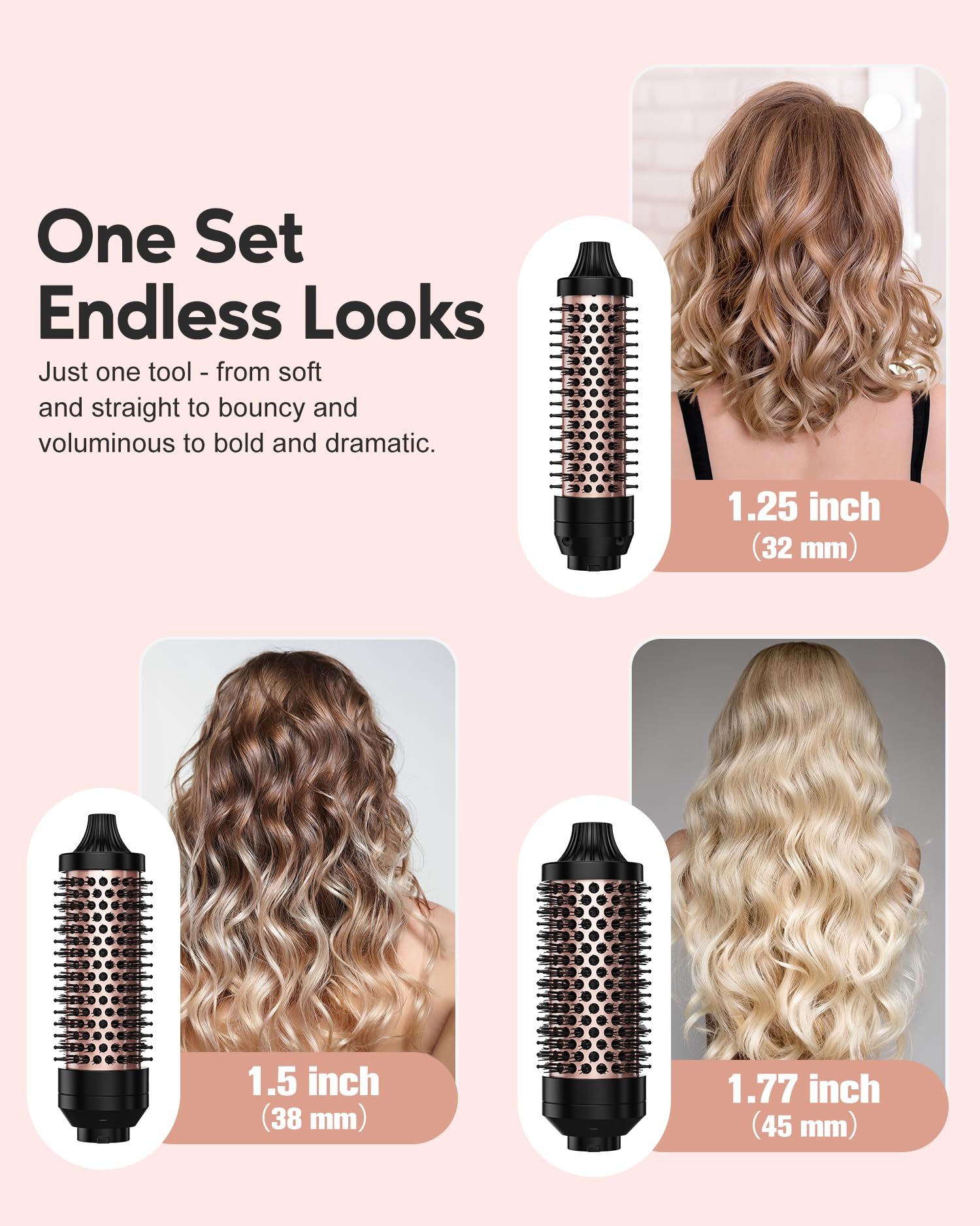Terviiix PRO no-noise operation supports quiet morning styling.