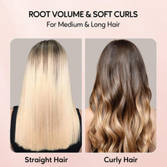 Terviiix thermal brush ionic-frizz-control reduces frizz and adds shine.