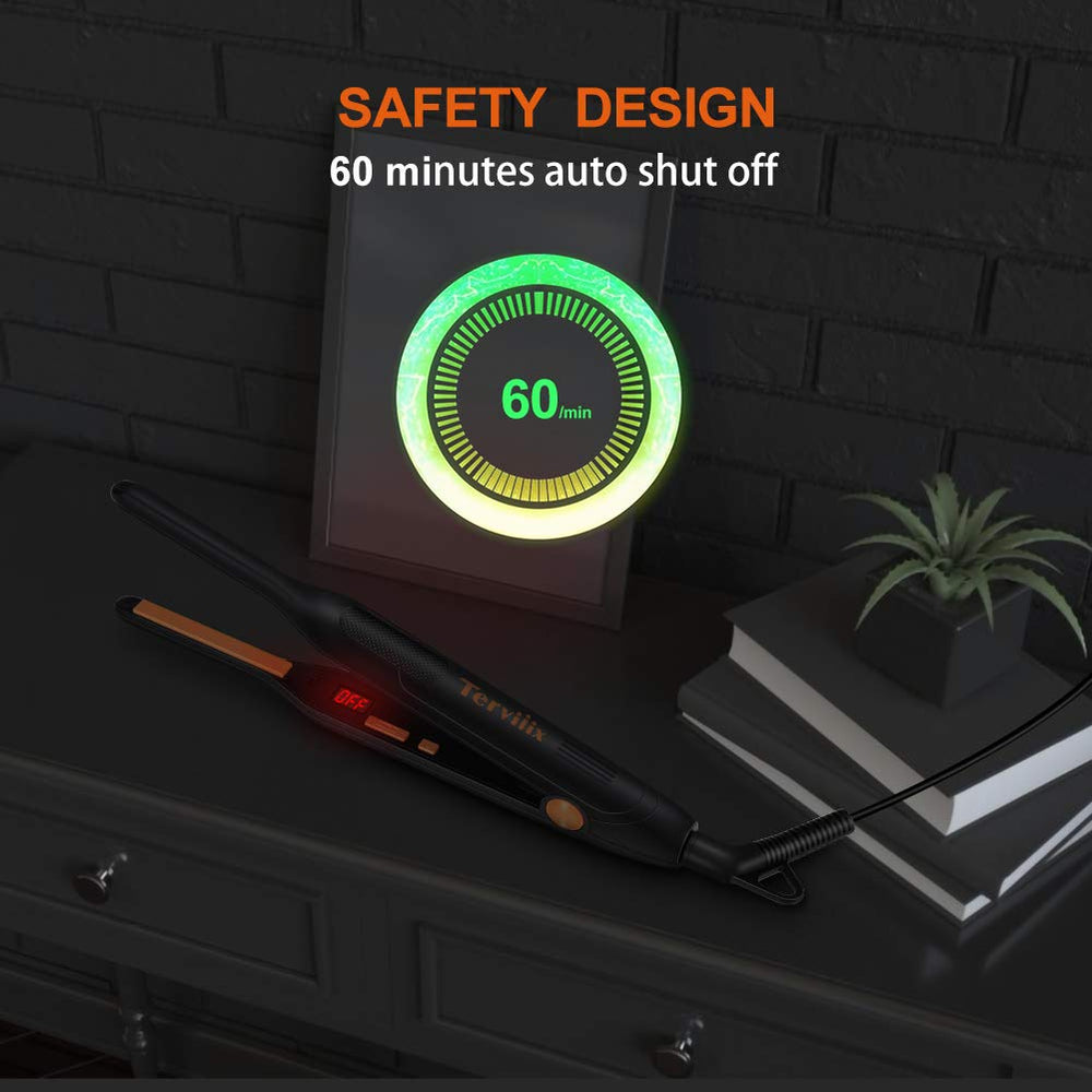 Terviiix auto shut-off safety feature for worry-free use