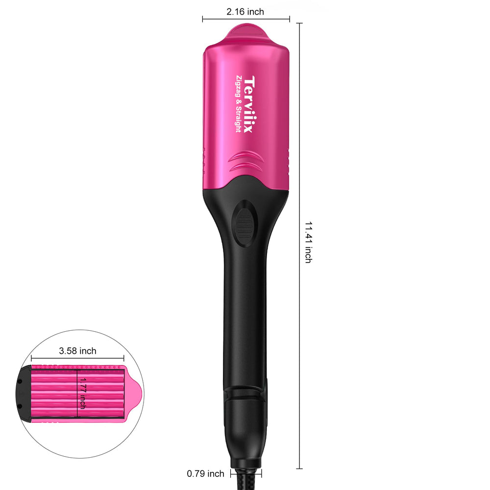 Terviiix crimper auto-off after 60 minutes for safety