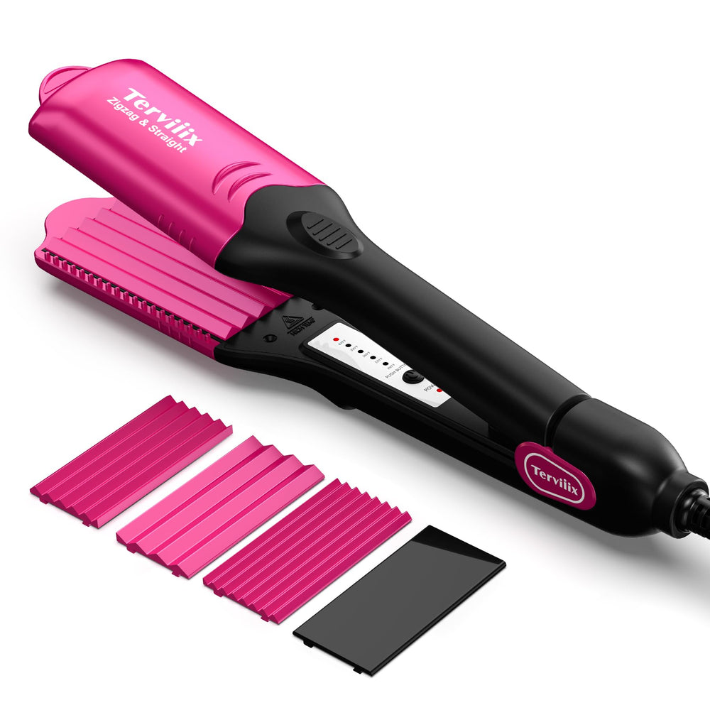 Terviiix crimper five heat settings for different hair types