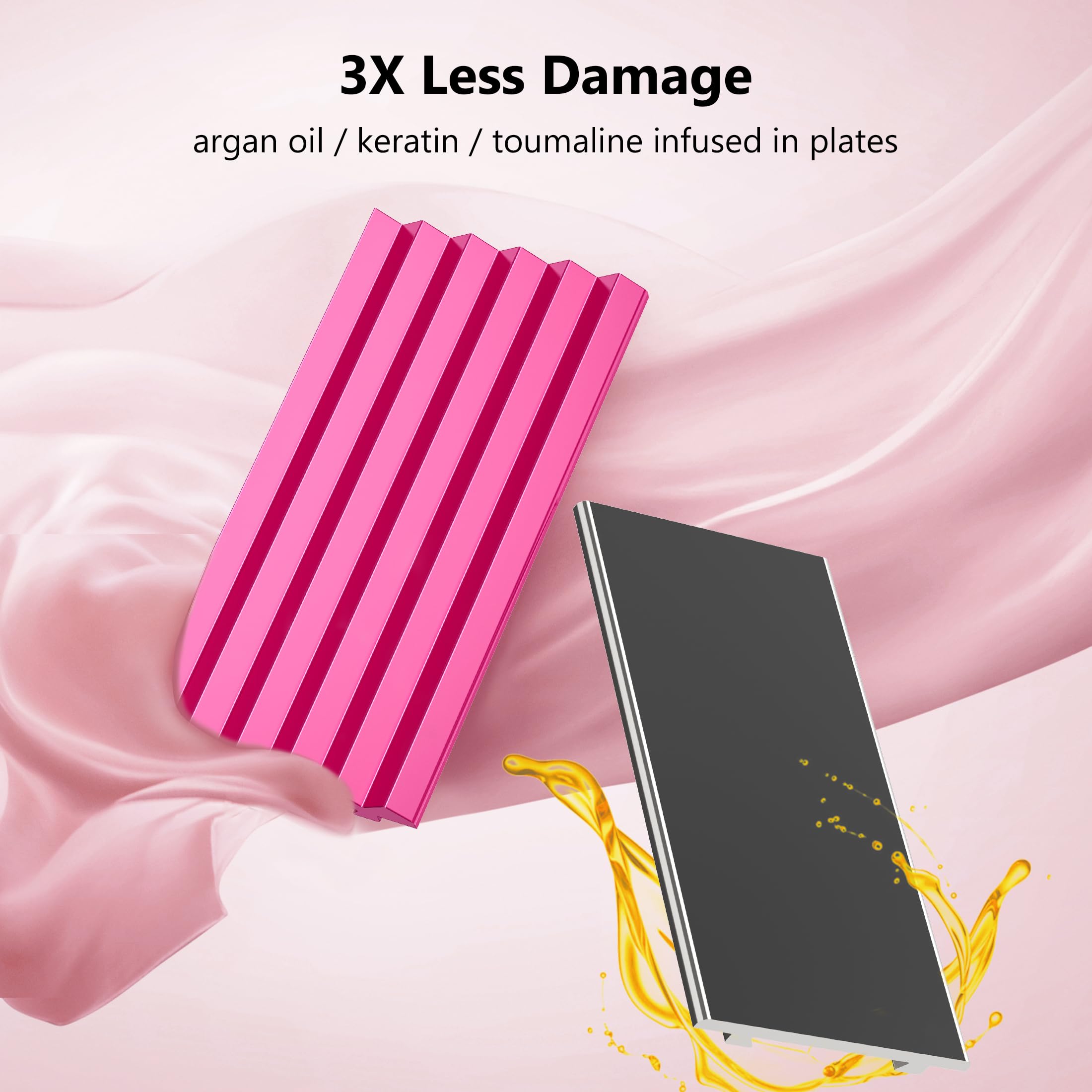 Terviiix crimper wide plate yields softer crimps and extra volume