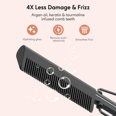 Terviiix heat settings dial shows five options for precise texture and style.