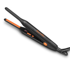 Terviiix small flat iron with LCD display showing precise temperature for safer styling