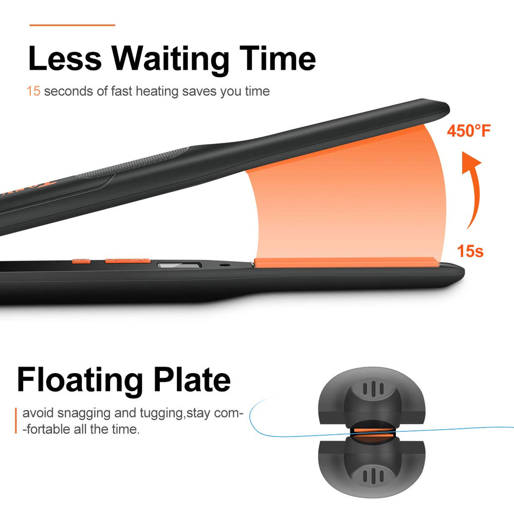 Terviiix tourmaline ceramic plates delivering smooth results and moisture retention