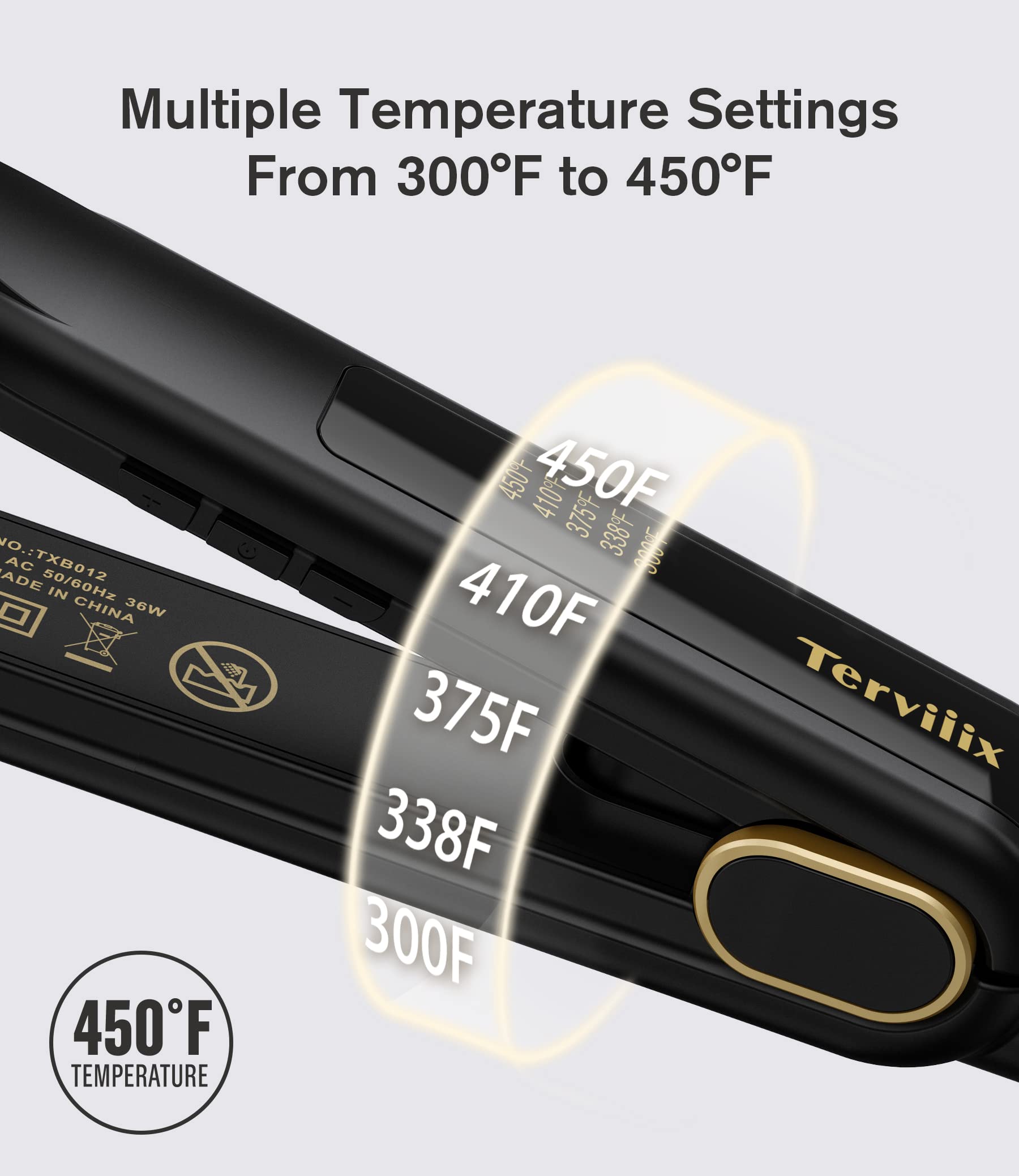 Terviiix travel-friendly dual voltage for worldwide use
