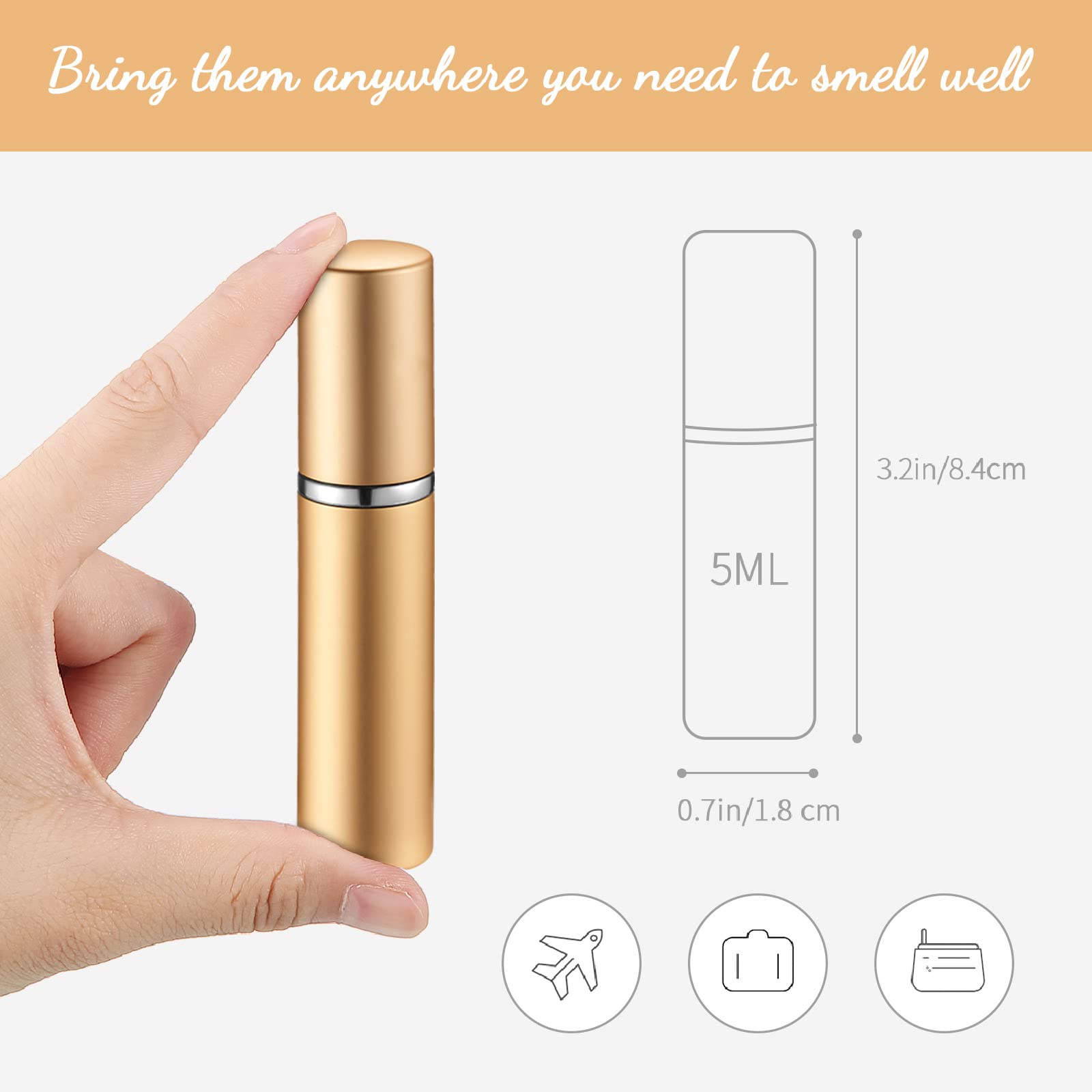Tessco for you 21-piece mini bottles ideal for samples or gifts