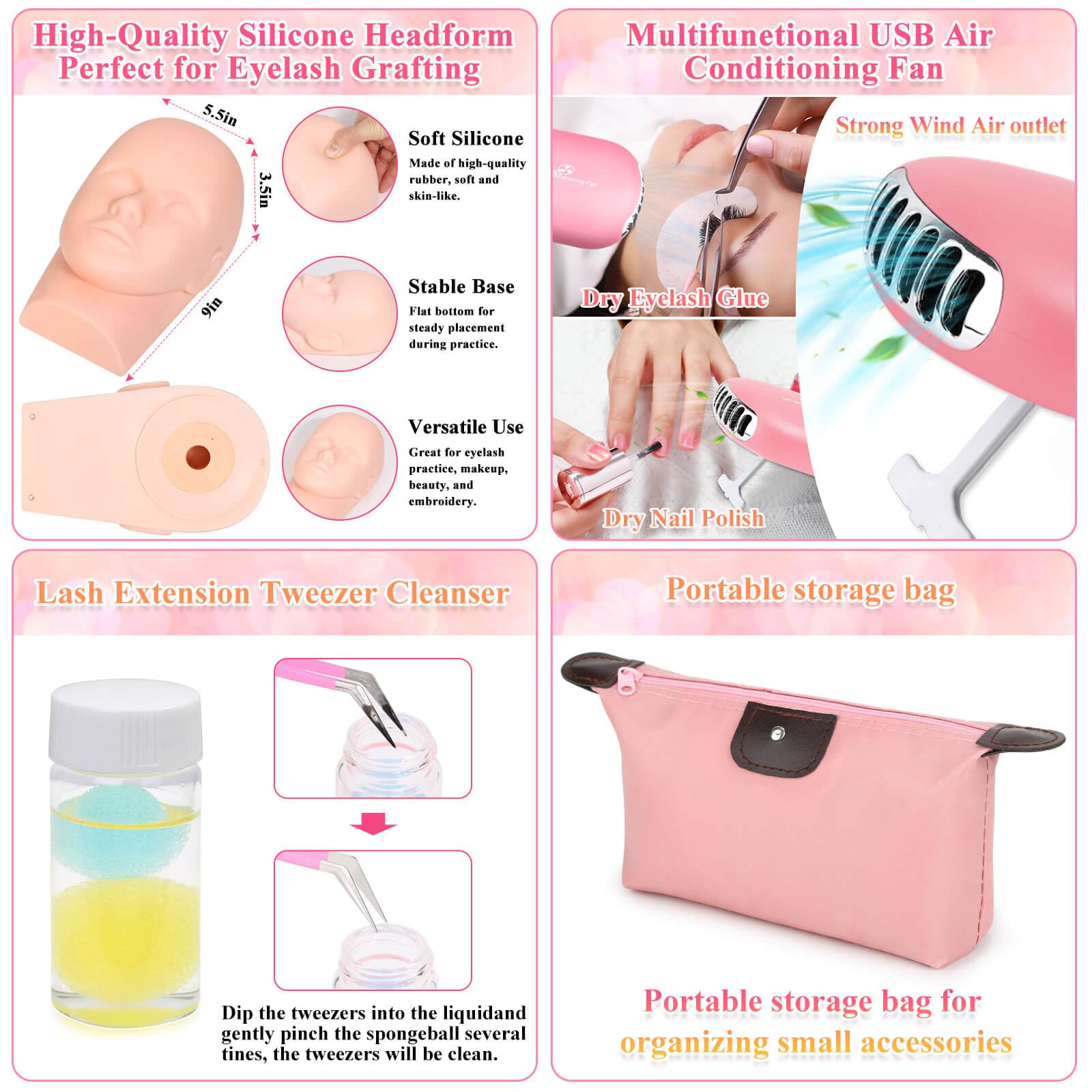 Tetutor lash shampoo cleanses lashes thoroughly