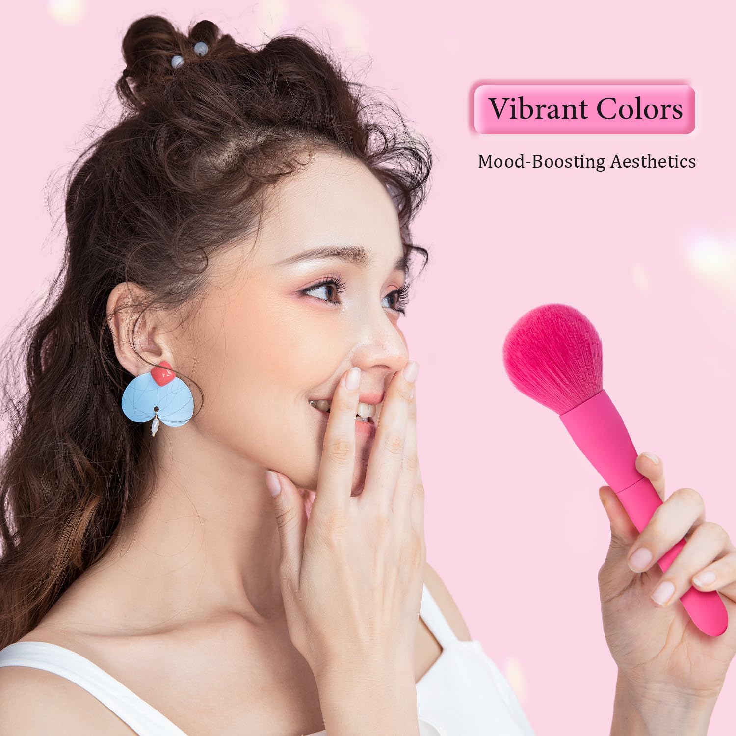 TEXAMO gift-ready pink brush set appeals as thoughtful present