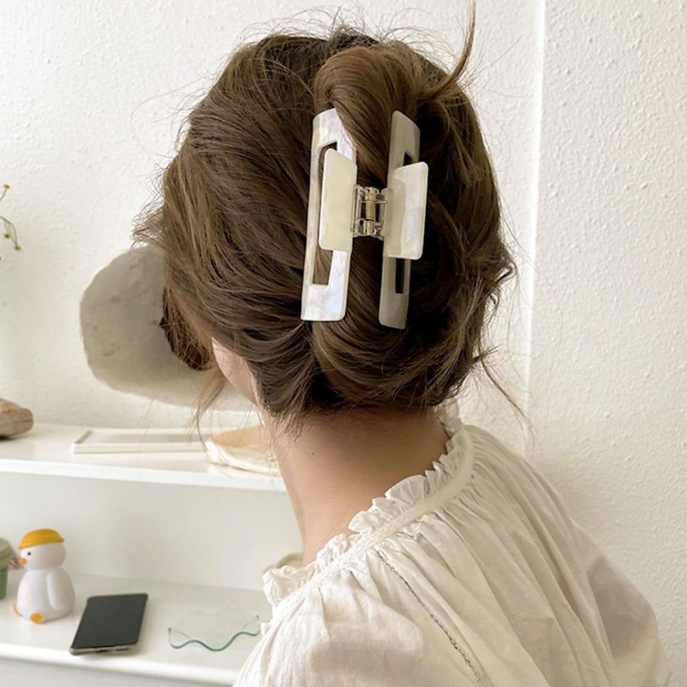 Textention two pack hair claw clips set offers convenient variety and quick updos.
