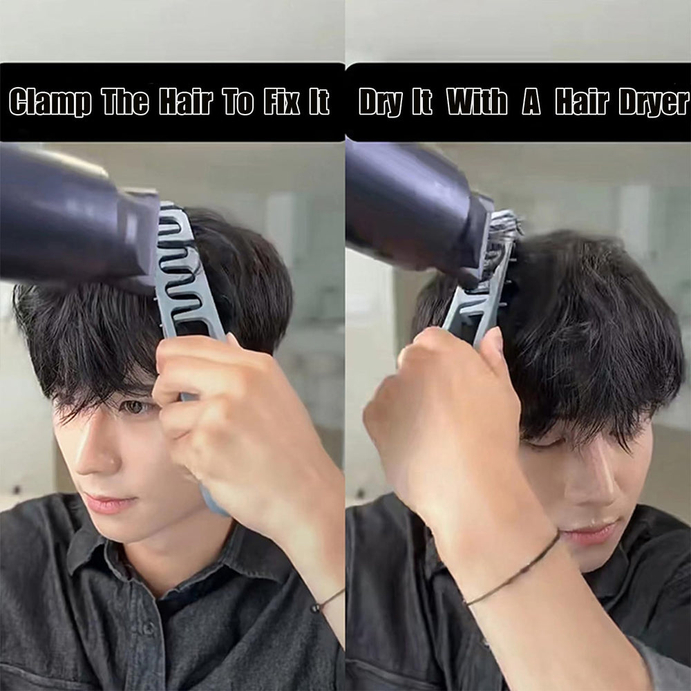 Texture Comb 2025 Upgrade sturdy build withstands thick hair during styling