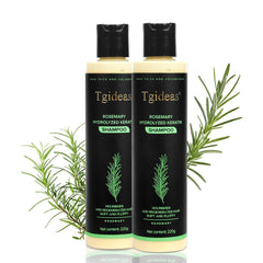 Tgideas Rosemary Biotin Shampoo bottle showcasing volumizing formula for thinning hair