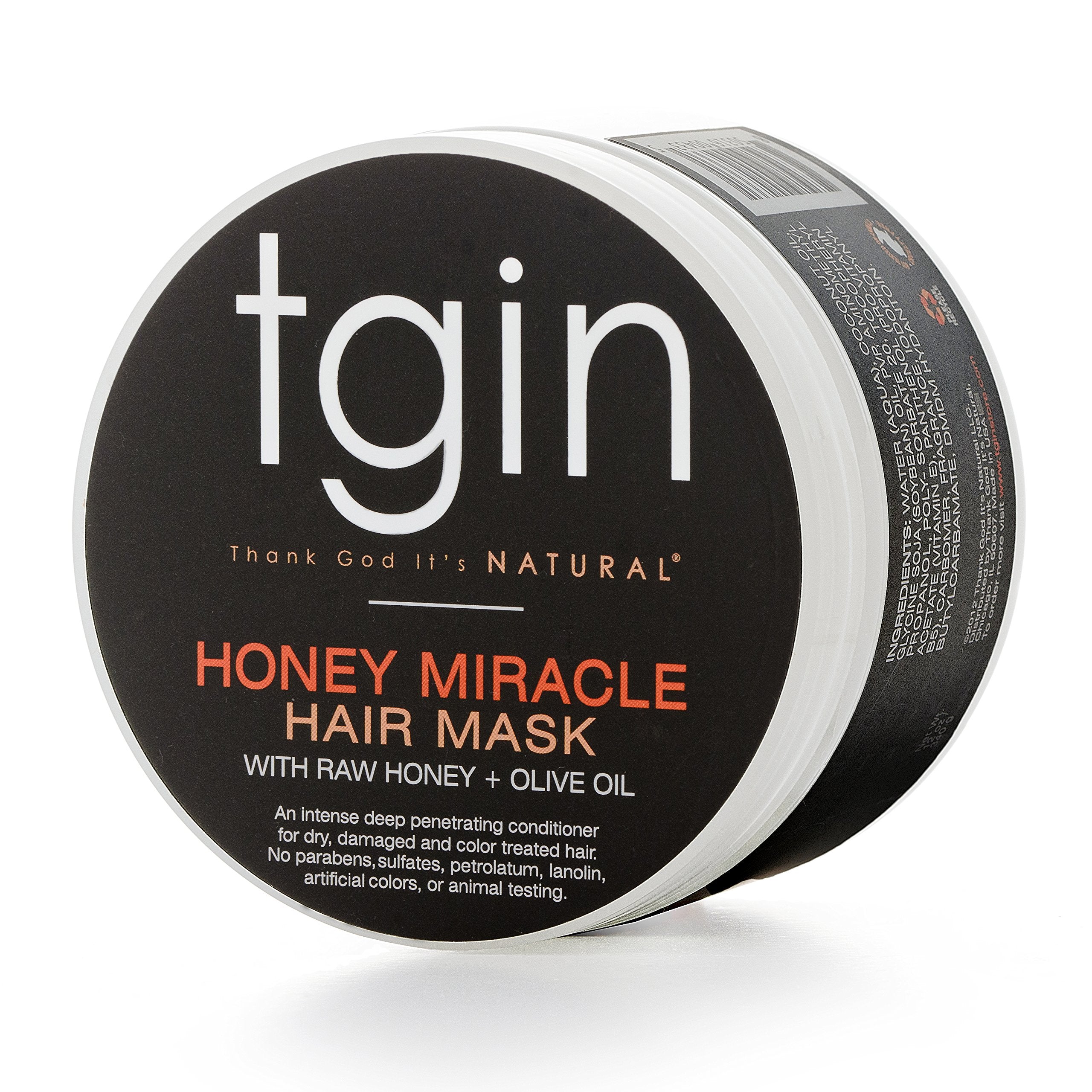 tgin Butter Cream Daily Moisturizer texture swatch highlights thick, creamy consistency for styling.