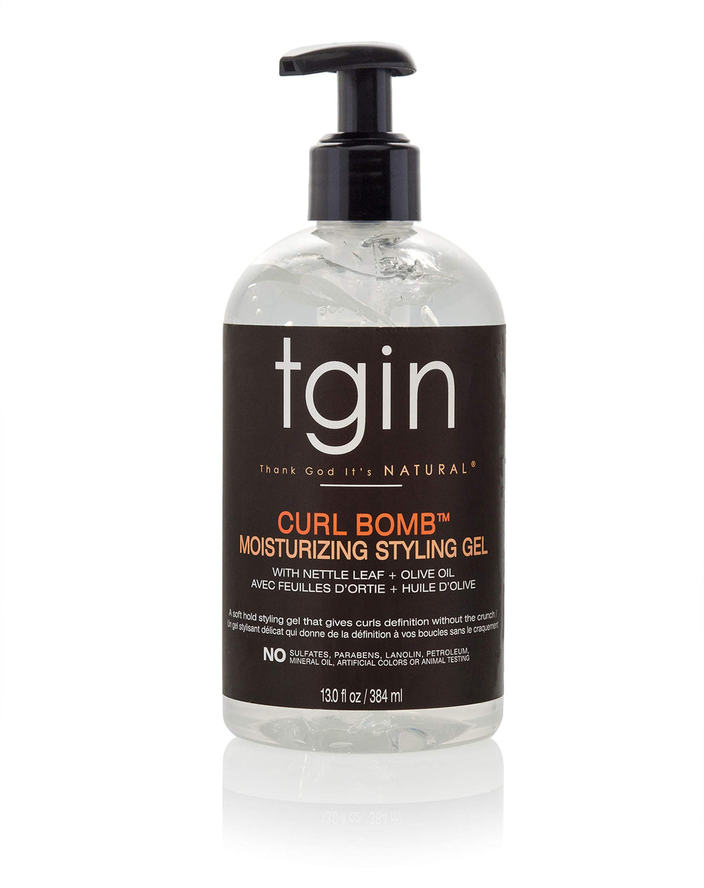 tgin Curl Bomb defined curls image showing definition and soft hold