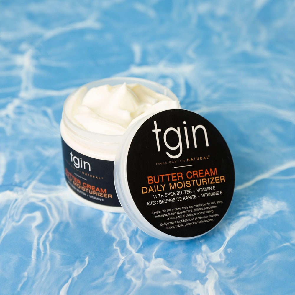 tgin hair-care routine for dry hair demonstrating step-by-step moisture boost.