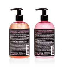 Tgin Rose Water Conditioner bottle emphasizes detangling and shine.