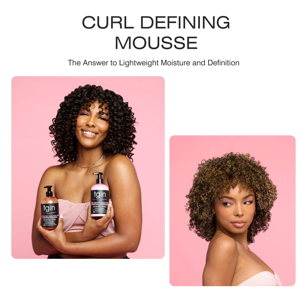 tgin rose water defining mousse acai berries highlight moisture without heaviness.