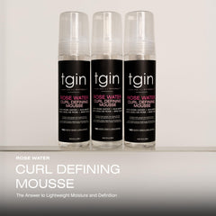 tgin rose water defining mousse rose water ingredients emphasize antioxidants and vitamins.