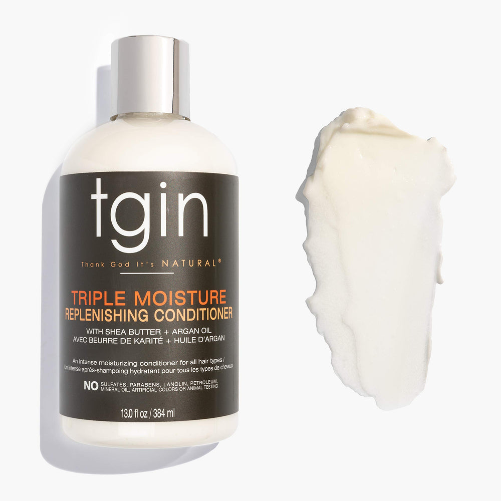 tgin shampoo and conditioner set packaging highlighting sulfate-free formula benefits