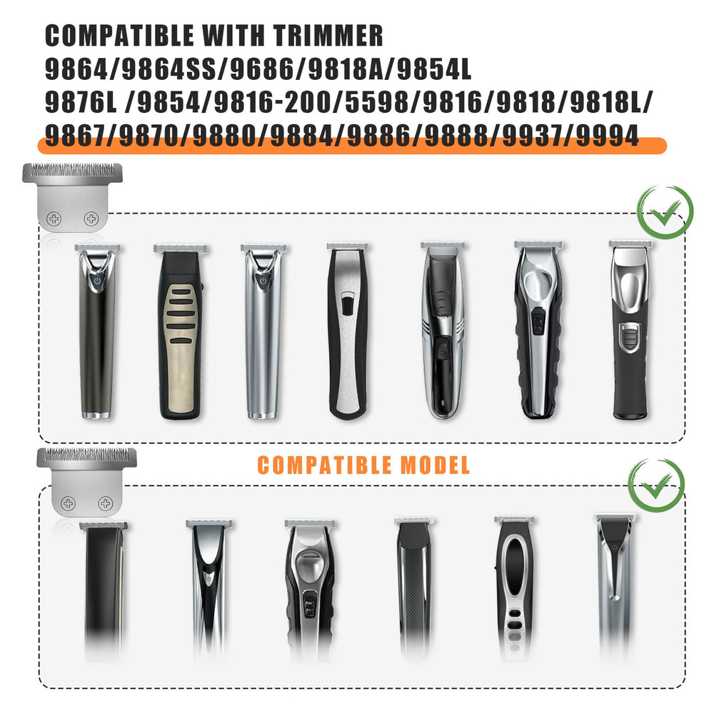 TGSBHIO replacement blades demonstrate wide compatibility with Wahl models.