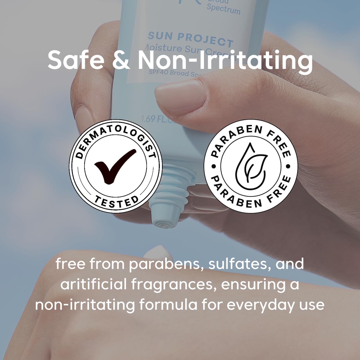 THANKYOU FARMER travel-size 50ml tube ideal for on-the-go sunscreen reapplication