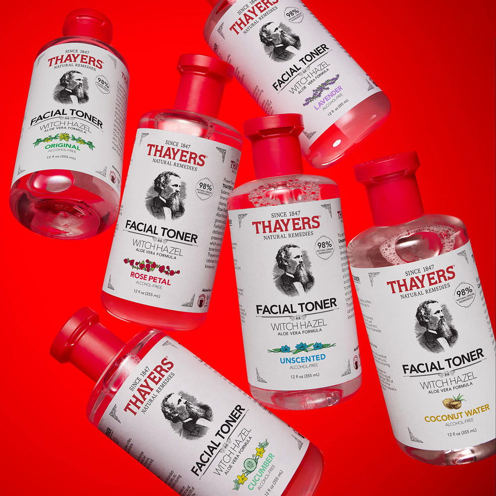 THAYERS Pack-2 Bottles Toner on shelf signals value and consistency.