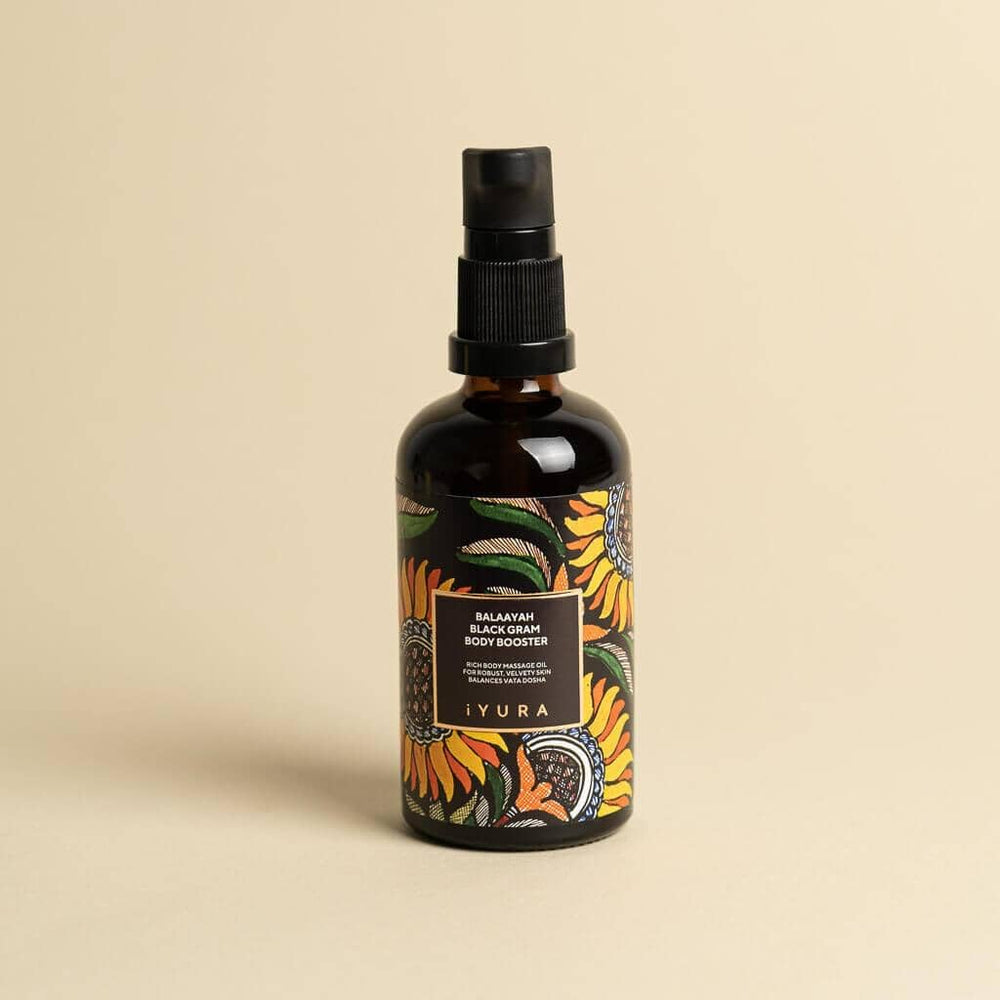 iYURA Balaayah supports smoother skin on arms and knees.