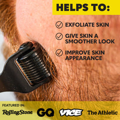 The Beard Club Vitamin Spray bottle shown for convenient beard boost.