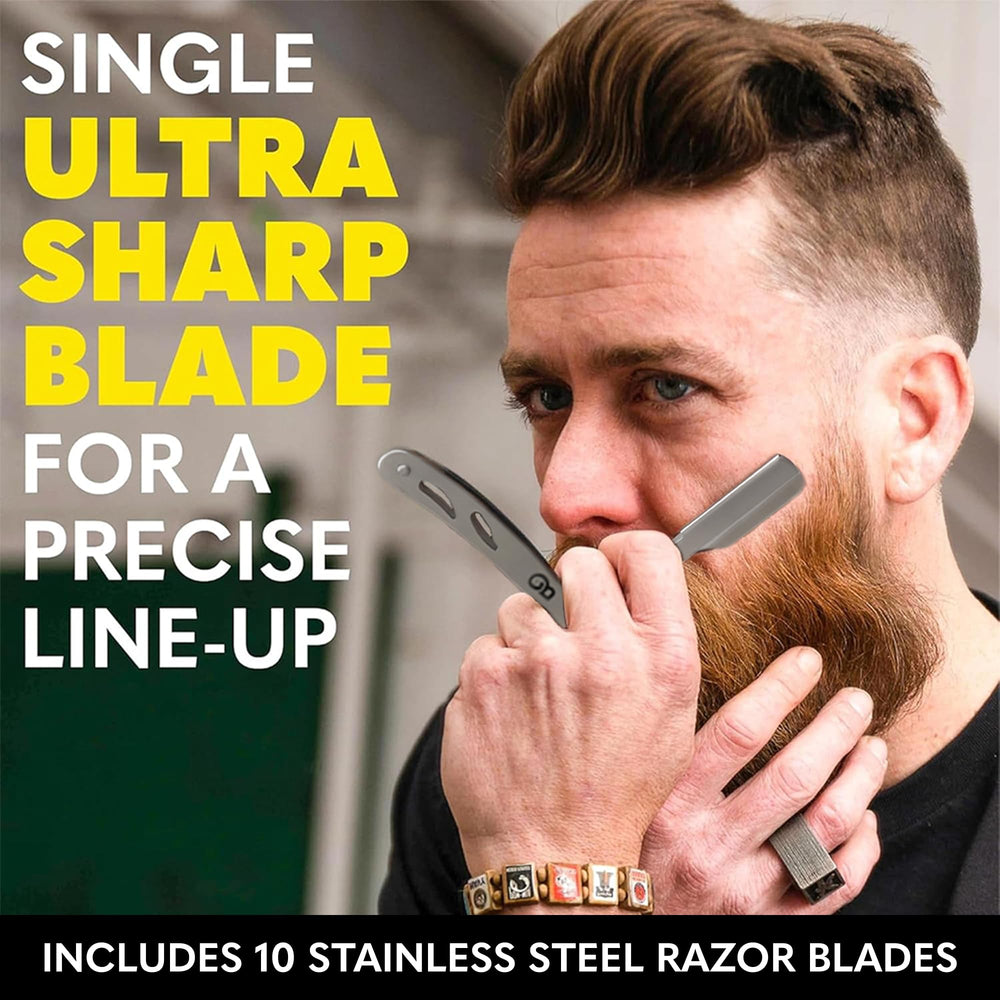 The Beard Club beard shampoo bottle cleanses and hydrates the beard.