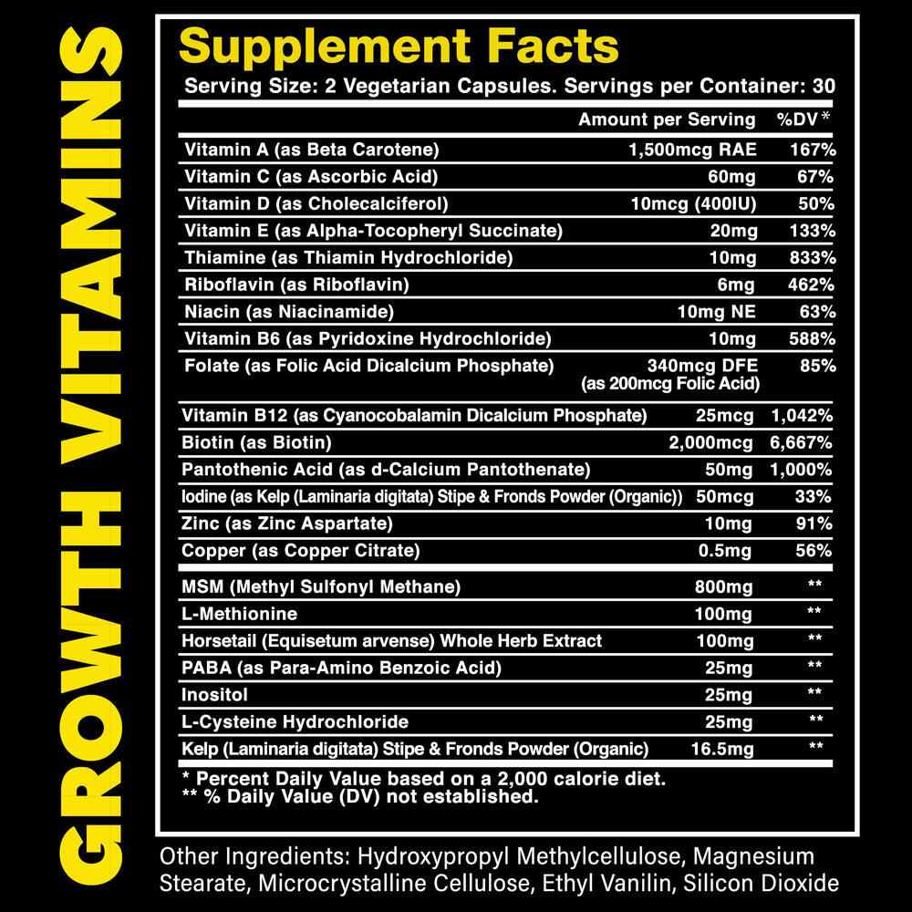Product lineup image showcases a 30-day supply for steady progress