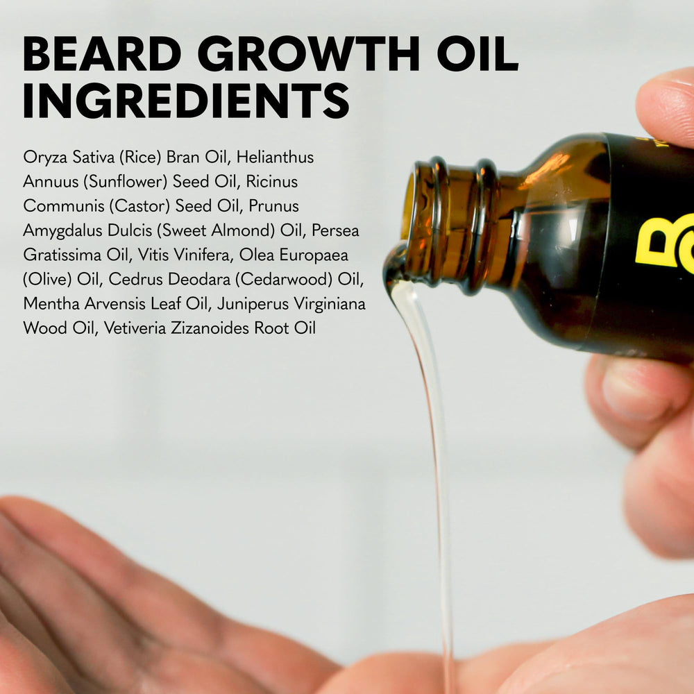 The Beard Club finish texture shot emphasizing non-greasy balm for styling and skin hydration