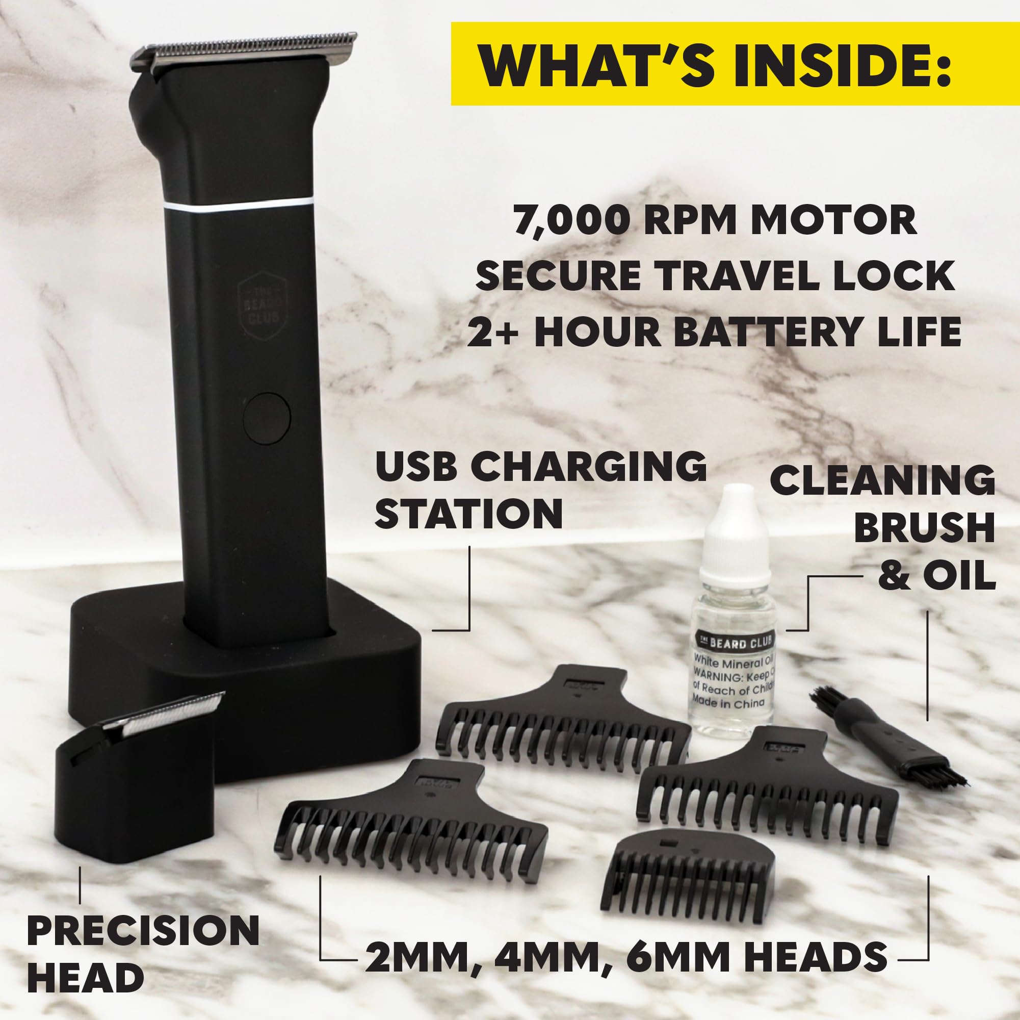 The Beard Club gift kit presentation makes a thoughtful men's grooming gift.