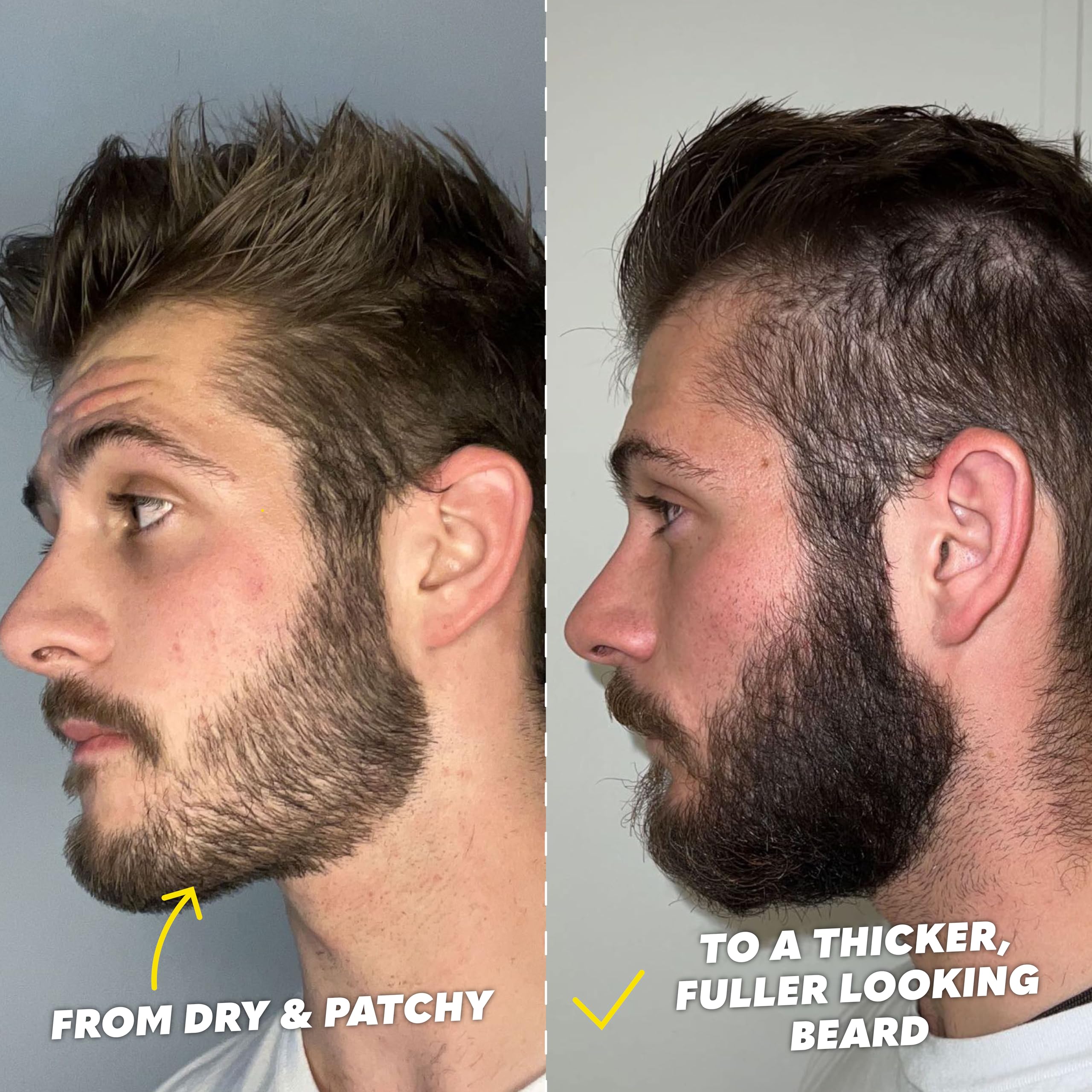 The Beard Club Signature Kit beard brush spreads oil evenly for nourishment and softening.