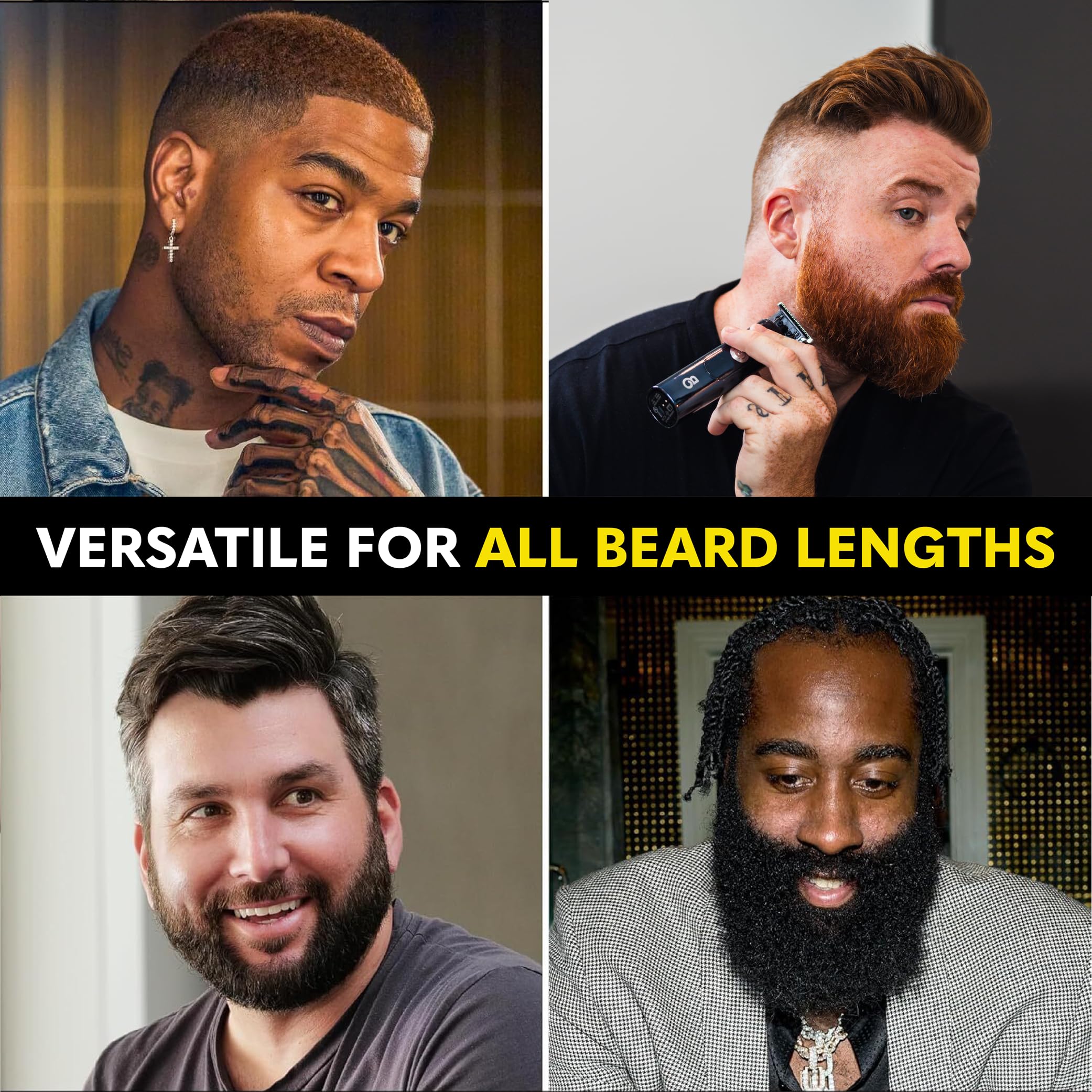 The Beard Club Straight Razor Kit with 10 blades for precise detailing.