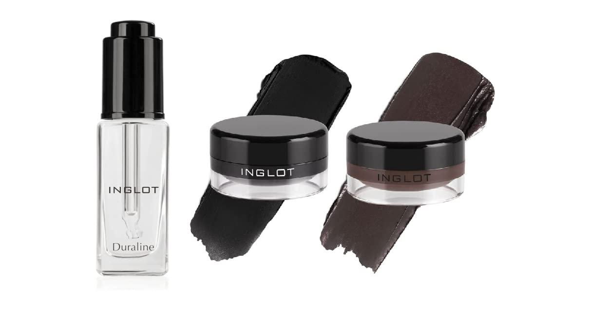 The Beauty Box INGLOT bundle packaging highlights durable, color-rich components for all-day wear.