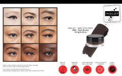 The Beauty Box INGLOT 77 being applied for smudge-proof precision.