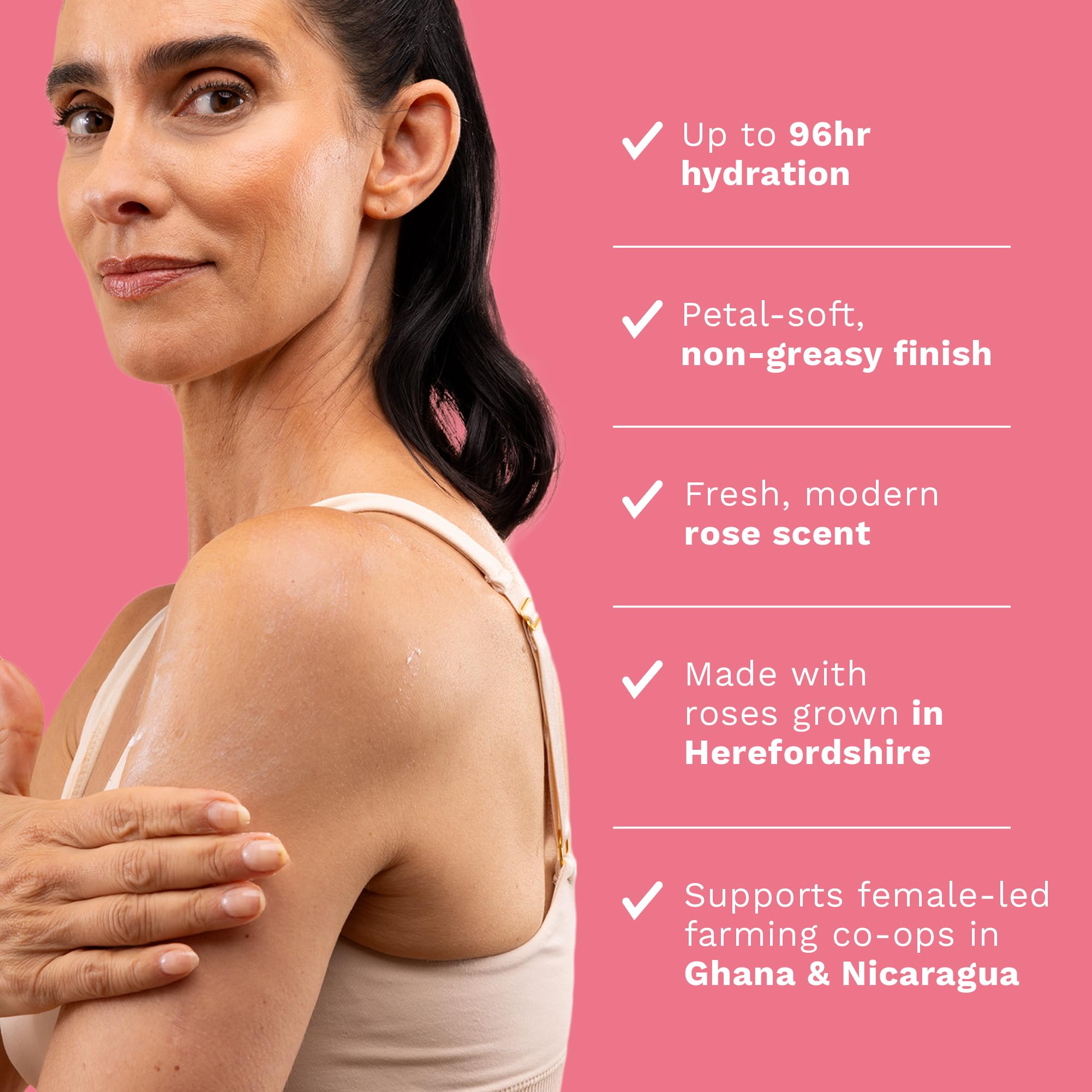 The Body Shop British Rose recyclable packaging reinforces eco-friendly beauty rituals.