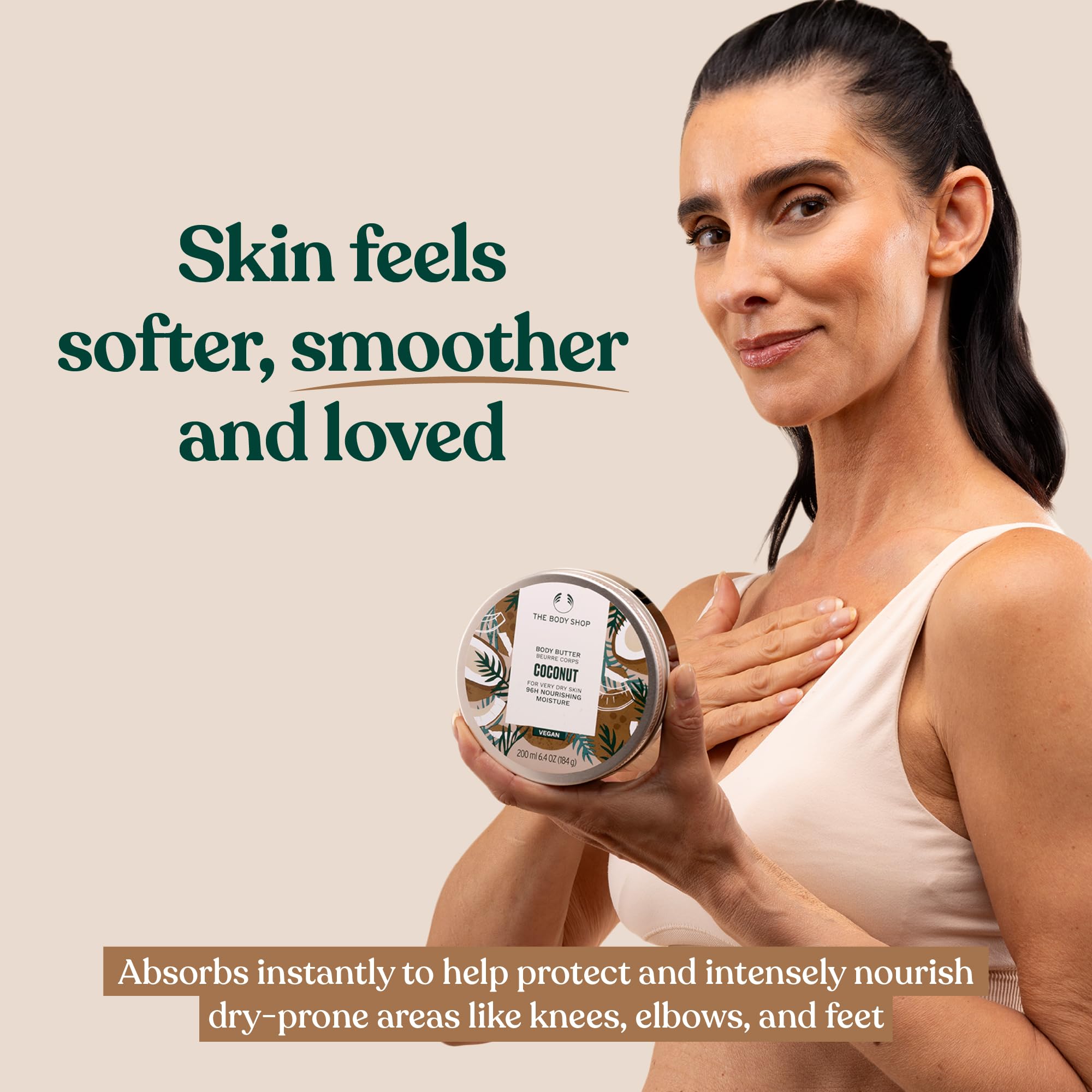 The Body Shop Community Trade shea butter from Ghana highlights ethically sourced moisturization
