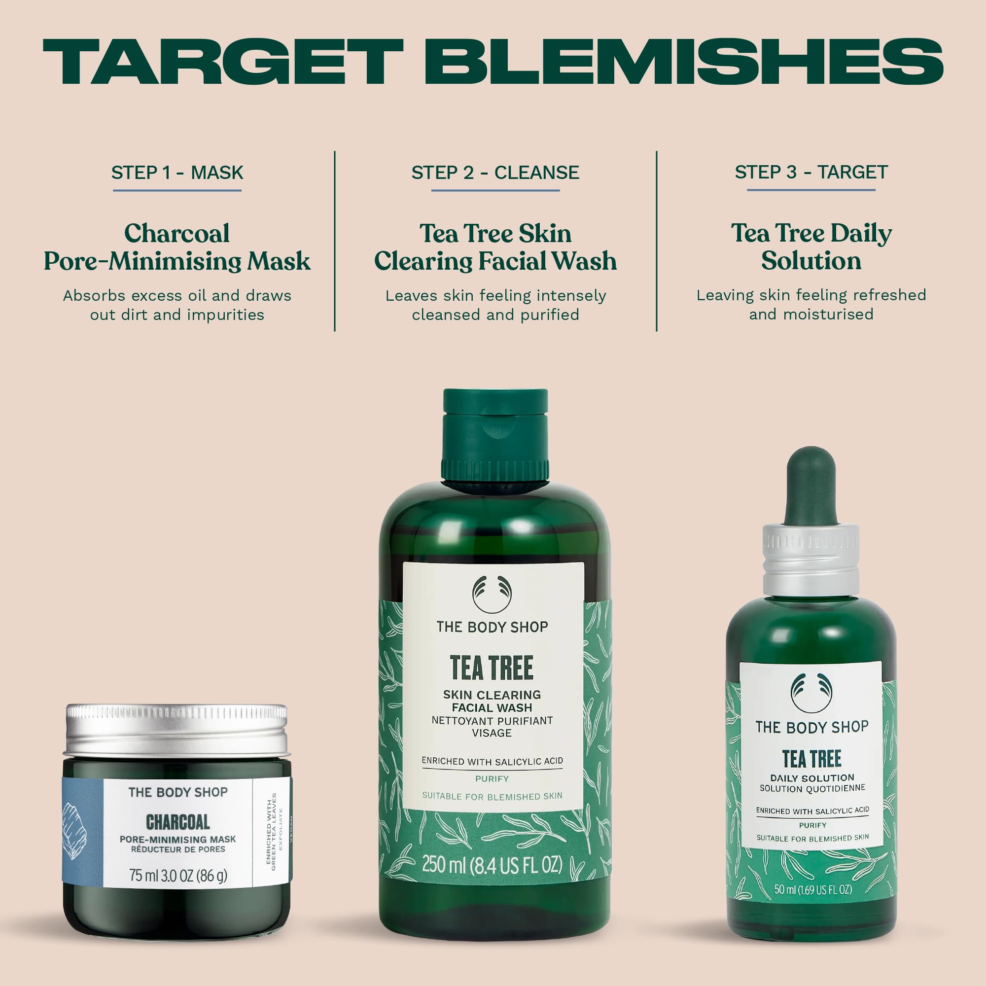 The Body Shop Himalayan Charcoal Purifying Glow Mask vegan label and paraben-free claim