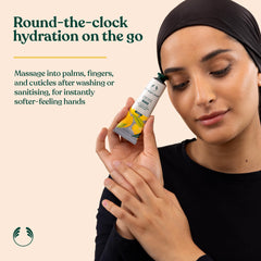 The Body Shop Moringa hand balm, delicate scent for daily hand care.